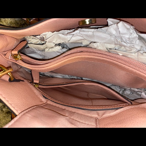 Merona Mauve Satchel - Picture 6 of 9